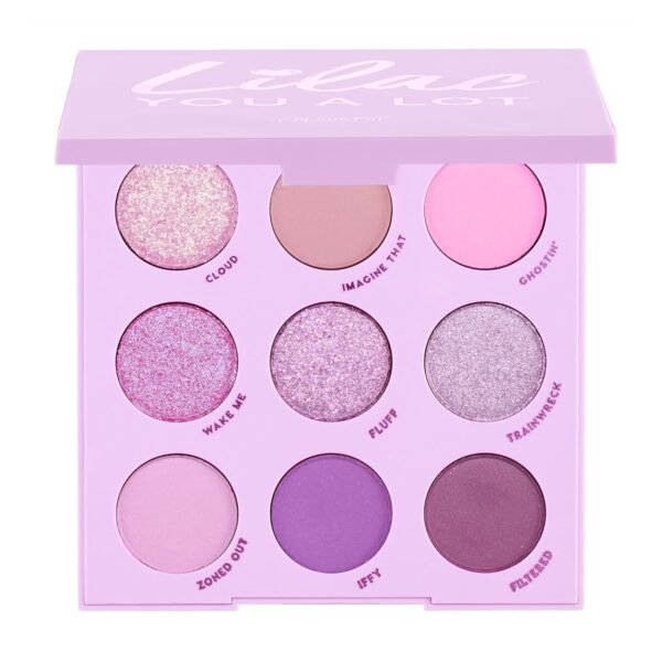 ColourPop Paleta de sombras moradas Lilac You