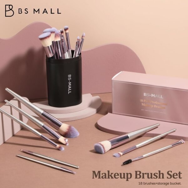 BS-MALL Juego de brochas de maquillaje. - Image 2