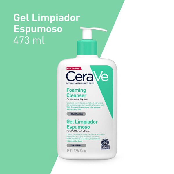 Limpiador facial Foaming Cleanser CeraVe - Image 5
