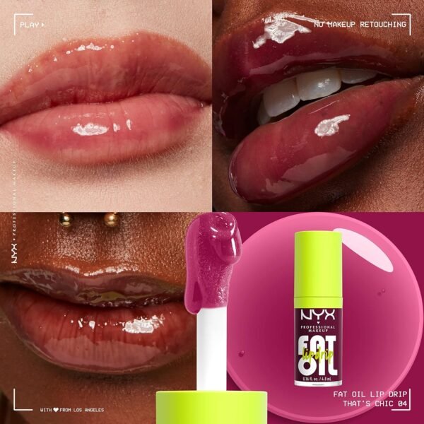 Gloss hidratantey  brillante - NYX Profesional - Image 3