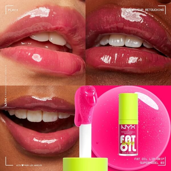 Gloss hidratantey  brillante - NYX Profesional - Image 2